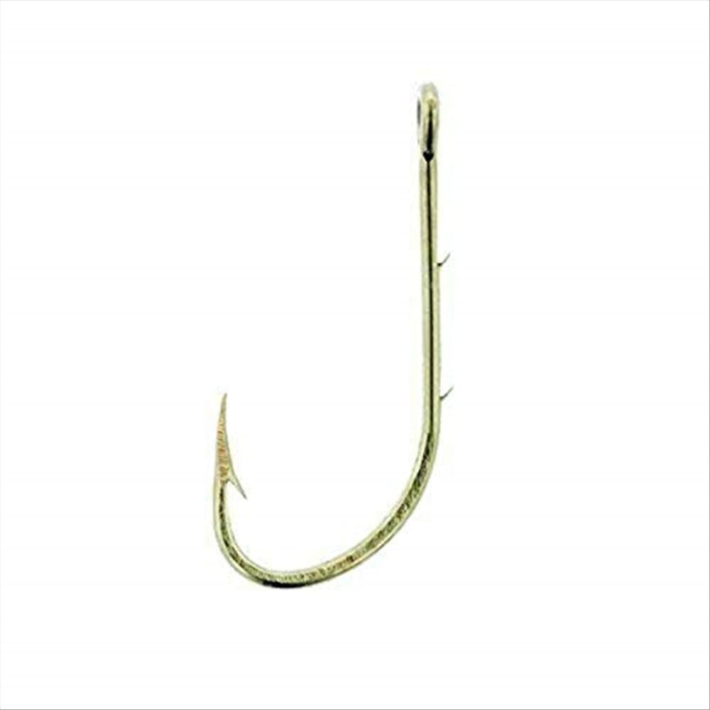 Eagle Claw 186AH-8 bronze baitholder hook, ideal for reliable bait presentation.