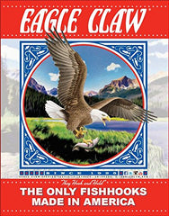 Eagle Claw 570 Bronze 200-pack in hand illustrating ready-to-tie pack.