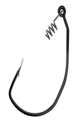 Eagle Claw 90-degree double round bend ST point black improves hook rotation and hold.