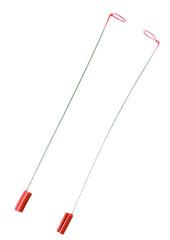 Eagle Claw Big Eye Spring Bobber Silver enhances ice fishing visibility and bite detection