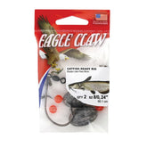 Eagle Claw Catfish Ready Rig close-up, ready-to-use setup for quick catfishing.