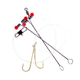 Eagle Claw Crappie RIG-1-0 close-up of a sturdy hook for crappie fishing