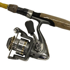 Eagle Claw Featherlight Combo 6BB spinning reel provides smooth, dependable casting.