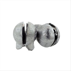 Eagle Claw removable split-shot sinker size 5 enables quick rig changes on freshwater and saltwater.