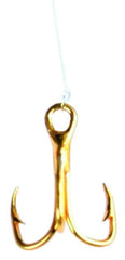Eagle Claw Treble 18 hook close-up, versatile lure connection and reliable hookups.