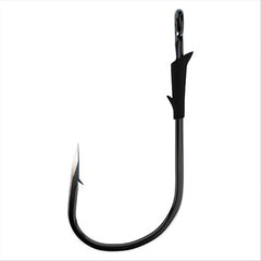 Eagle Claw Trokar Flippin Hook 6/0 in black chrome for strong hooksets in heavy cover.