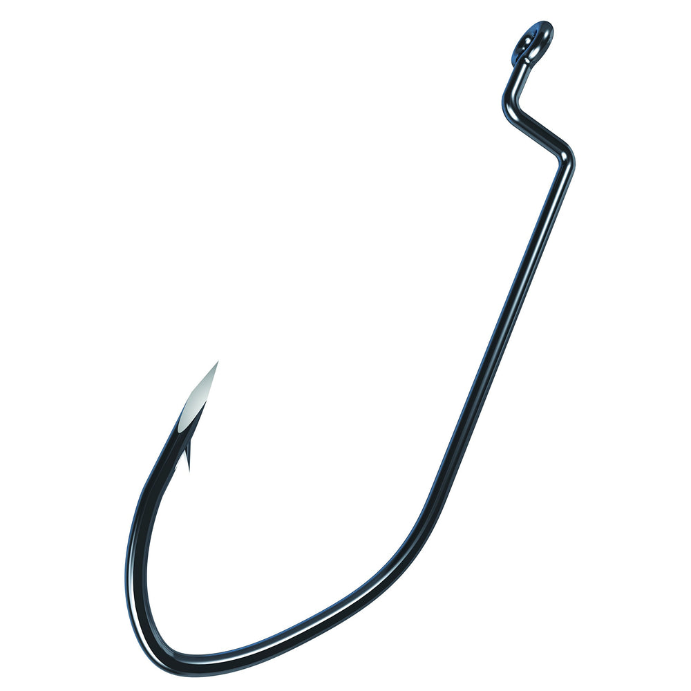 Eagle Claw TROKAR PRO-V Offset Worm lure with offset design for weedless bass presentations