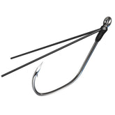 Eagle Claw TROKAR Weedless Finesse Hook bend, enabling precise bait presentation with snag resistance