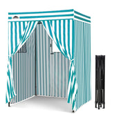 Eagle Peak Flex Compact 5x5 canopy setup showing quick pop-up for fast privacy.