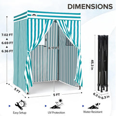 Eagle Peak canopy quick setup demonstrates one-person operation and convenience.