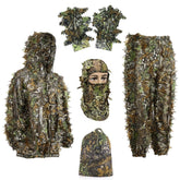 EAmber Ghillie suit breathable material for all-day outdoor concealment