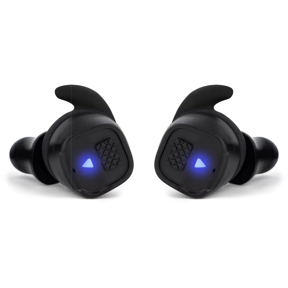 EARMOR M20T PRO worn earpro in action provides clear hearing protection on the range
