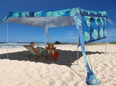 Easierhike Beach Canopy 10x10 sidewalls provide extra shade and privacy at the beach.