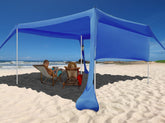 Easierhike beach tent sidewall shade for sun angles and privacy.