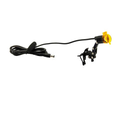 East LED head light demonstrates adjustable brightness for detailed work.