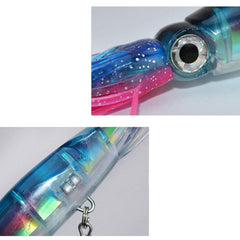 East Rain Squid Swimbait Color C features reflective accents to trigger strikes near reefs