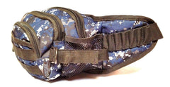 East West U.S.A FC102 close-up of zippered pockets for secure storage