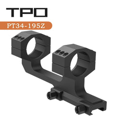 Eastern Tactical Supply 34mm scope rings assembly ensuring precise alignment and quick setup.