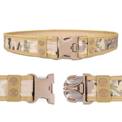 Eastern Tactical Supply belt with attachment points for flashlights and pouches