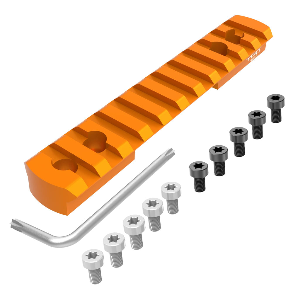 Eastern Tactical Supply Henry H024 orange rail mount for quick accessory setup.
