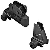 Eastern Tactical Supply slim rear sight for A2 with low-profile mount for quick target reacquisition.