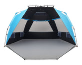 Easthills Outdoors Instant Shader closeup shows durable dark-shelter fabric and UV protection.