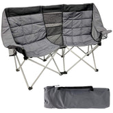 EasyGo Product camping chair folded for easy transport.