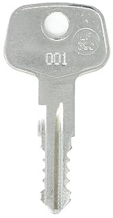 EasyKeys replacement key for Thule 014 with precise cut for reliable lock compatibility