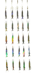 EAT MY TACKLE Ballyhoo Teaser Strips—five per strip, ideal for trolling lures.