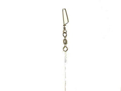 EAT MY TACKLE Ballyhoo Teaser Strips include heavy-duty swivels for secure connections.