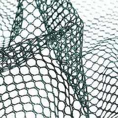 Net folded for compact storage