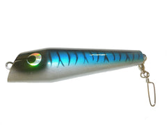 Eat My Tackle Blue Water Bowling Pin Teaser delivers dramatic spray to attract saltwater game fish