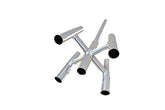 EatMyTackle rocket launcher 5-rod holder mounted on gunwale for kite fishing setups.