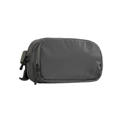 Eberlestock Fade Flex Micro concealed carry waist bag in steel, rapid-access main compartment.