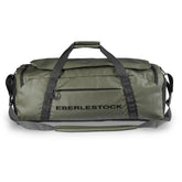 Eberlestock Hyllus Duffel floor and side panels show rugged 1000D fabric for durability and water resistance.