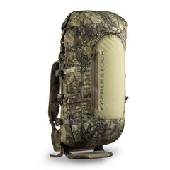 Eberlestock Vapor 5000 backpack front view highlighting ultra lightweight design for long hikes