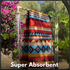 ECCOSOPHY double-sided towel offers two color options for style.