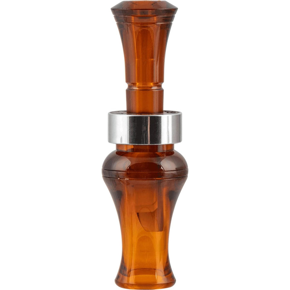 Echo Calls Open Water Double Reed Mallard call in bourbon polycarbonate for realistic mallard sounds