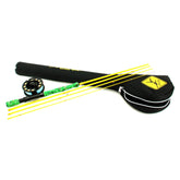 Echo Gecko kids fly fishing rod ready for water fun