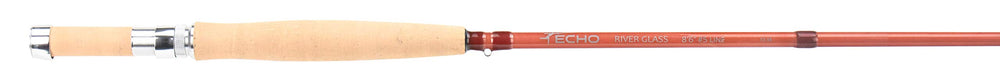 Echo River Glass Fly Rod 6-9 Seductive Caramel finish, ideal for delicate small-stream casting