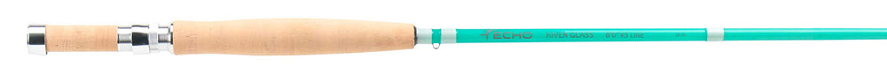 ECHO River Glass Fiberglass Fly Rod #4 8'0" Gorgeous Glacier
