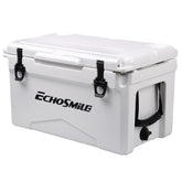 EchoSmile 25QT rotomolded cooler exterior with UV resistance for sun-ready adventures.