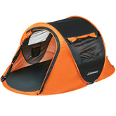 EchoSmile instant pop-up tent demonstrates quick setup for effortless camping.