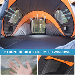 EchoSmile tent pole upgrade with steel protection reduces breakage risk