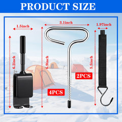 Anchor drill adapter included in the kit