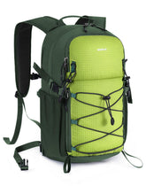 ECOHUB small hiking backpack water-resistant keeps contents dry during light rain.