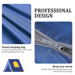 ECOOPRO warm weather sleeping bag length 83 inches for full-body comfort.