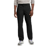 Eddie Bauer Rainier pants with StormRepel finish stay dry on wet hikes