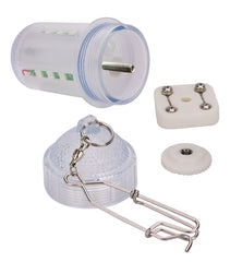 ABS shell and waterproof construction of the fishing light