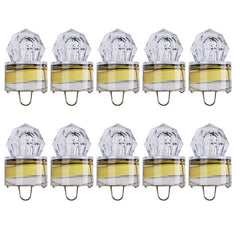 Edearkar 10-pack underwater fishing lights